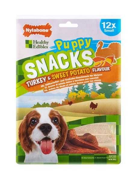 Nylabone Healthy Edibles Healthy Edibles Puppy Snacks Slad BramboryKruta s 12ks sáčok 265g