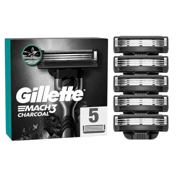 Gillette Mach3 Charcoal 5 NH