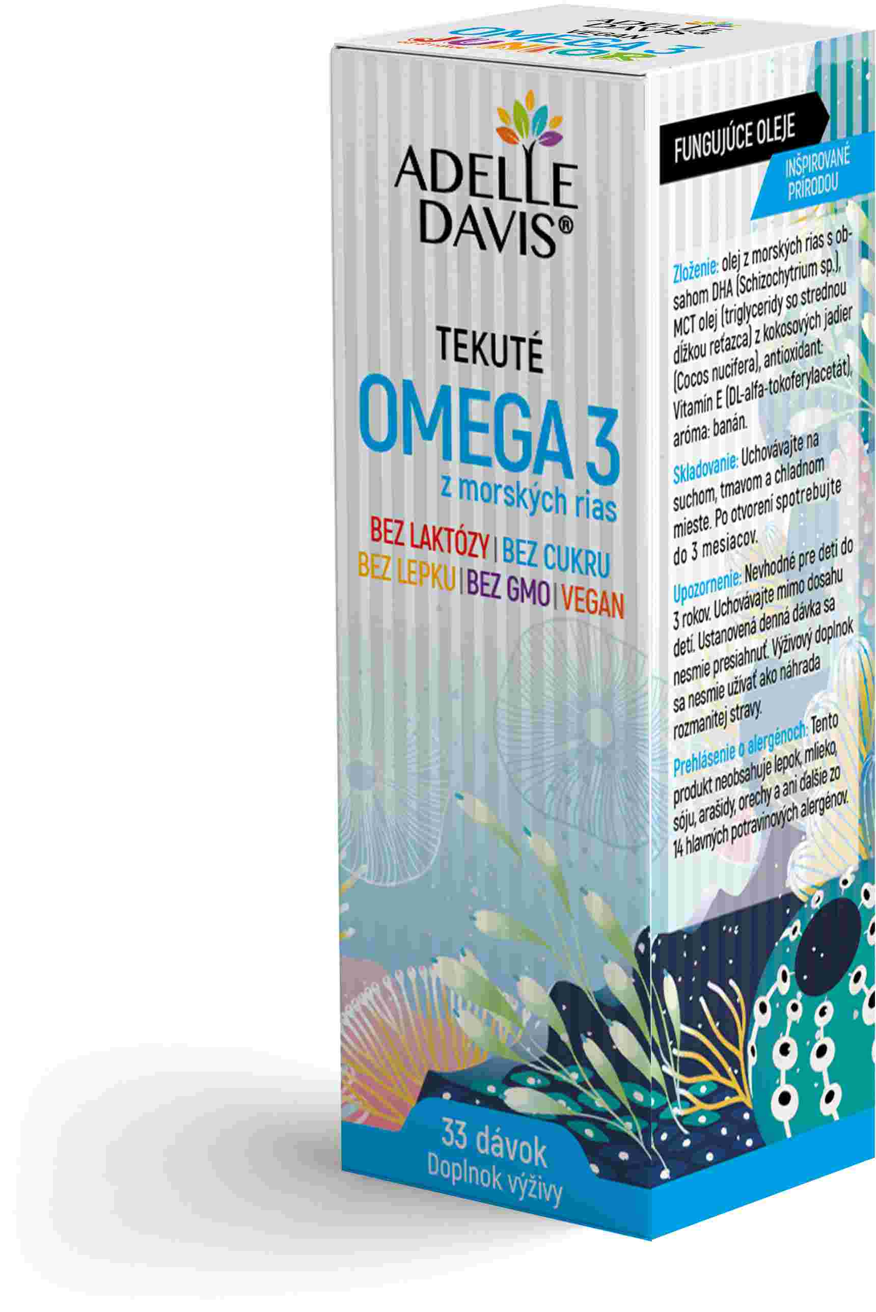 Adele Davis OMEGA 3 z morských rias 50 ml