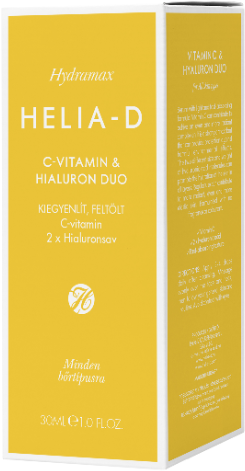 Helia-D Hydramax Vitamin C  Hyaluron Duo sérum 30 ml