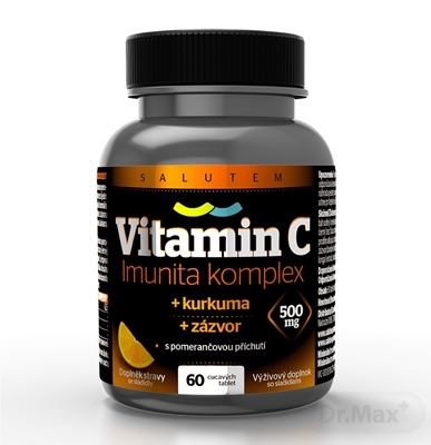 Vitamín C 500 mg Imunita komplex SALUTEM