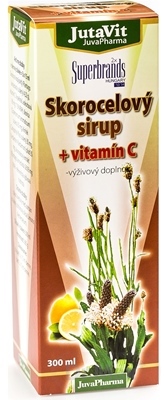 JutaVit Skorocelový sirup  vitamín C