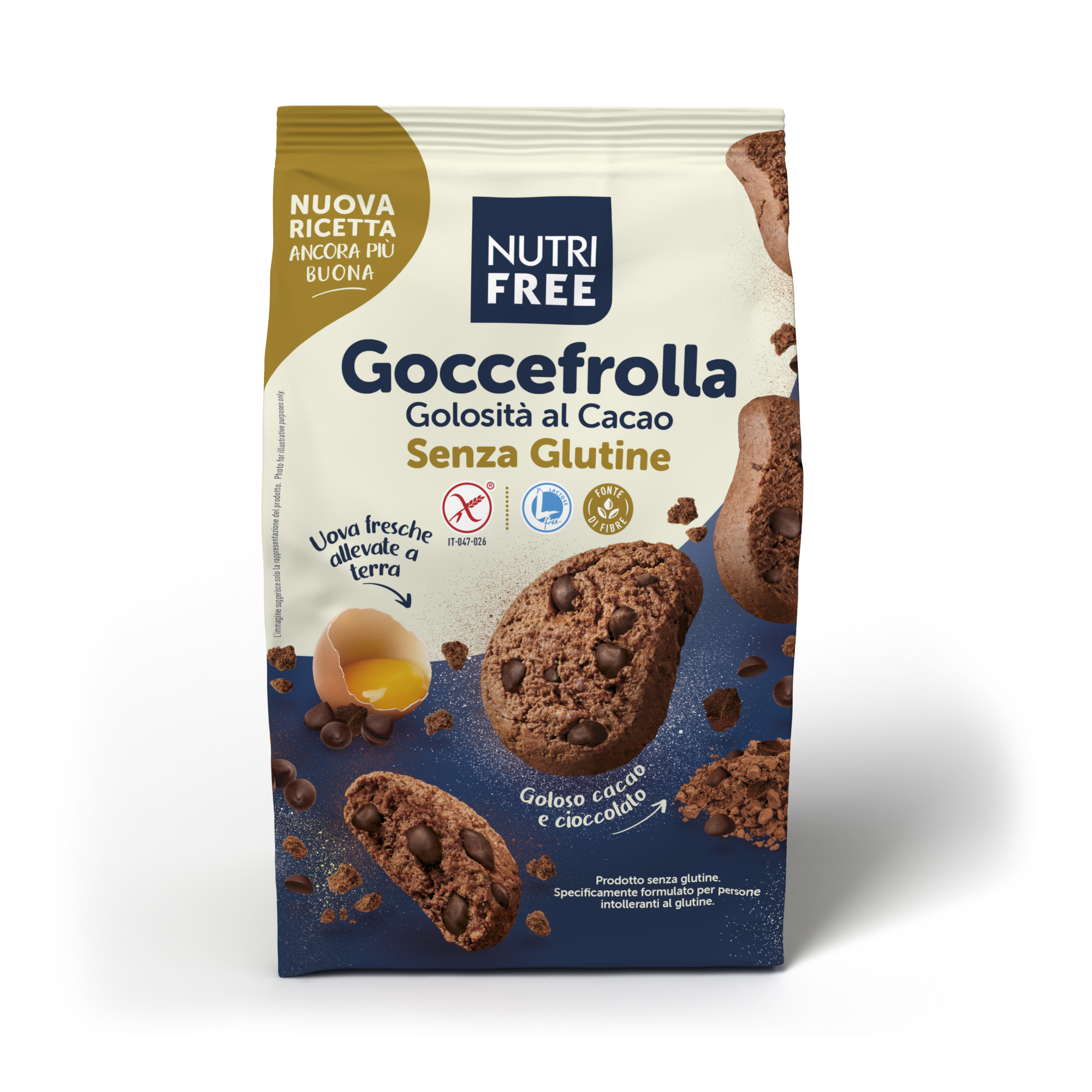 Goccefrolla-kakaové sušienky s čokoládou