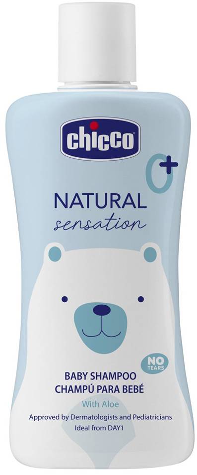 CHICCO Šampón Natural Sensation s aloe 200ml, 0m