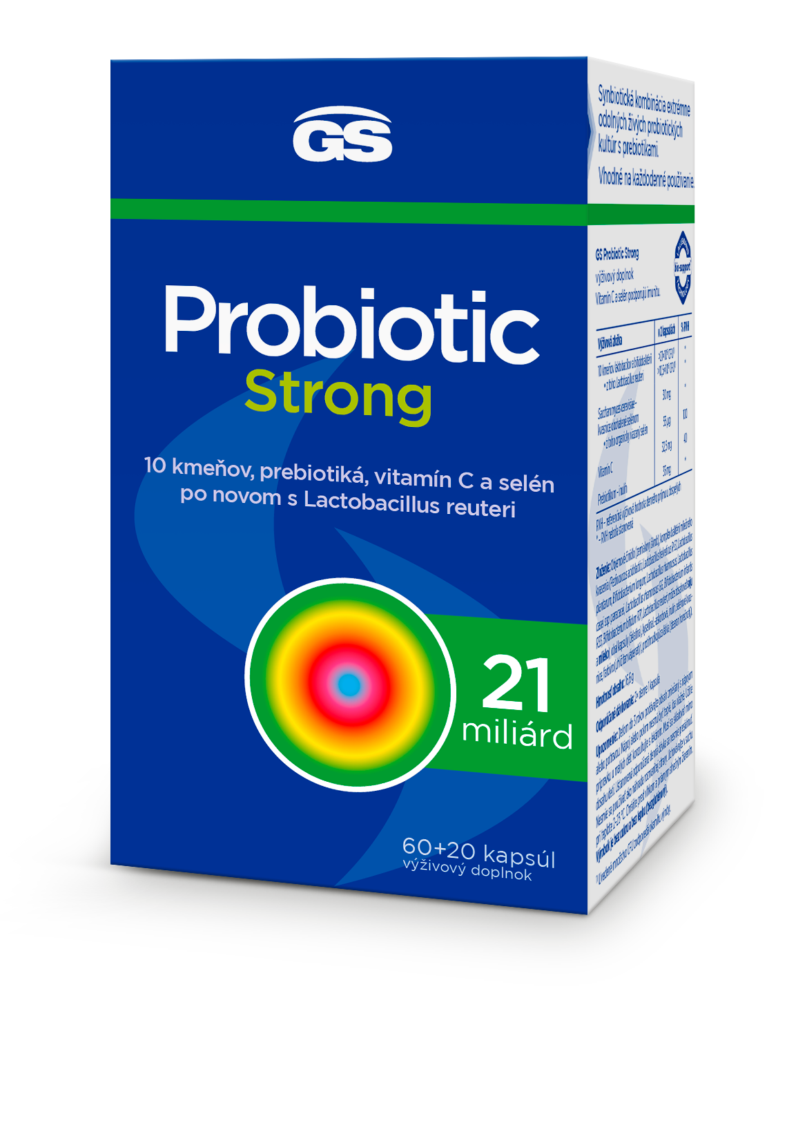 GS Probiotic Strong 60  20 kapsúl
