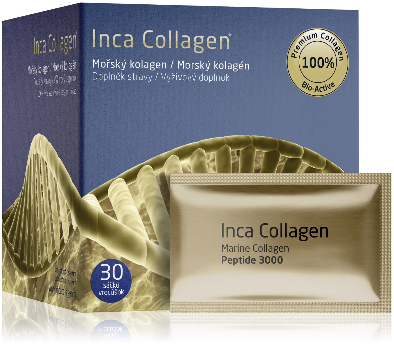 Bioaktívny morský kolagén Inca Collagen v prášku