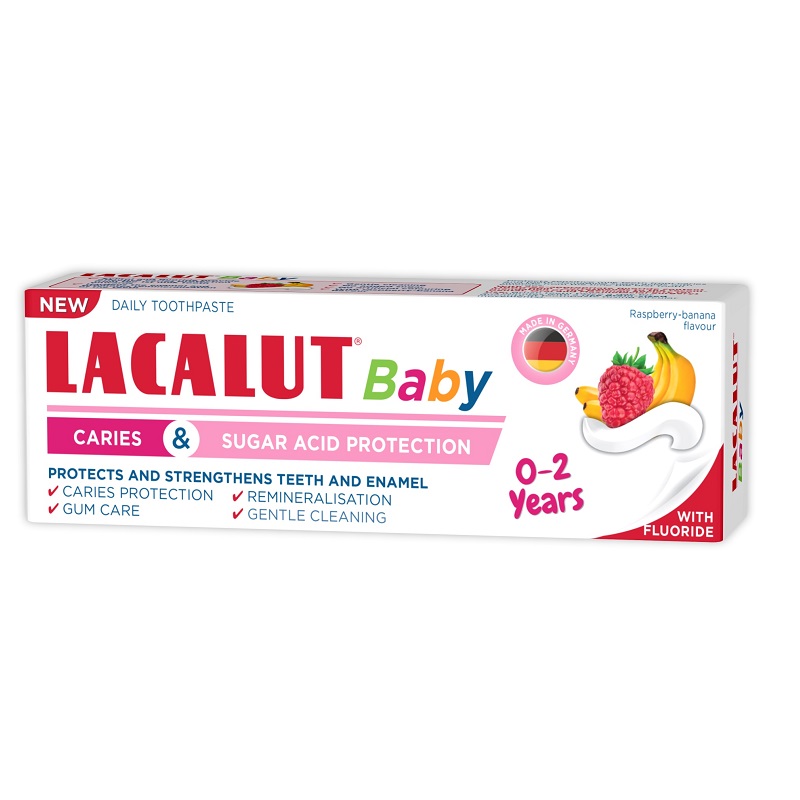 LACALUT Baby zubná pasta 0-2 roky