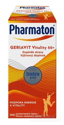 Pharmaton GERIAVIT Vitality 50