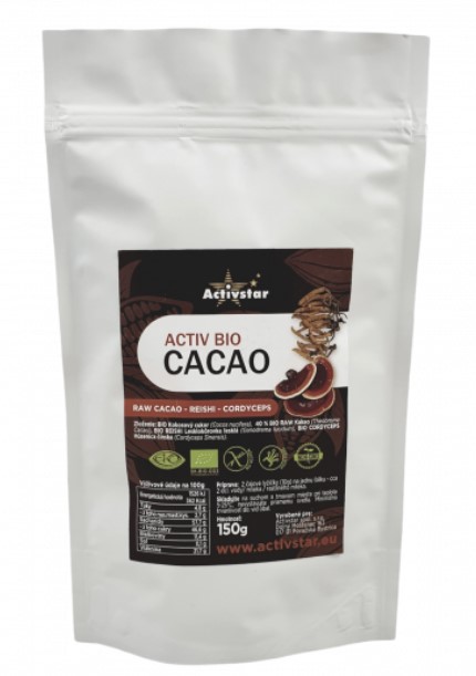 Activ Bio Cacao - reishi  cordyceps - 150g