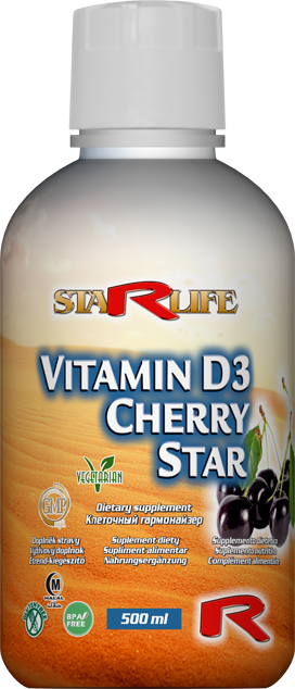 Vitamín D3 Cherry Star