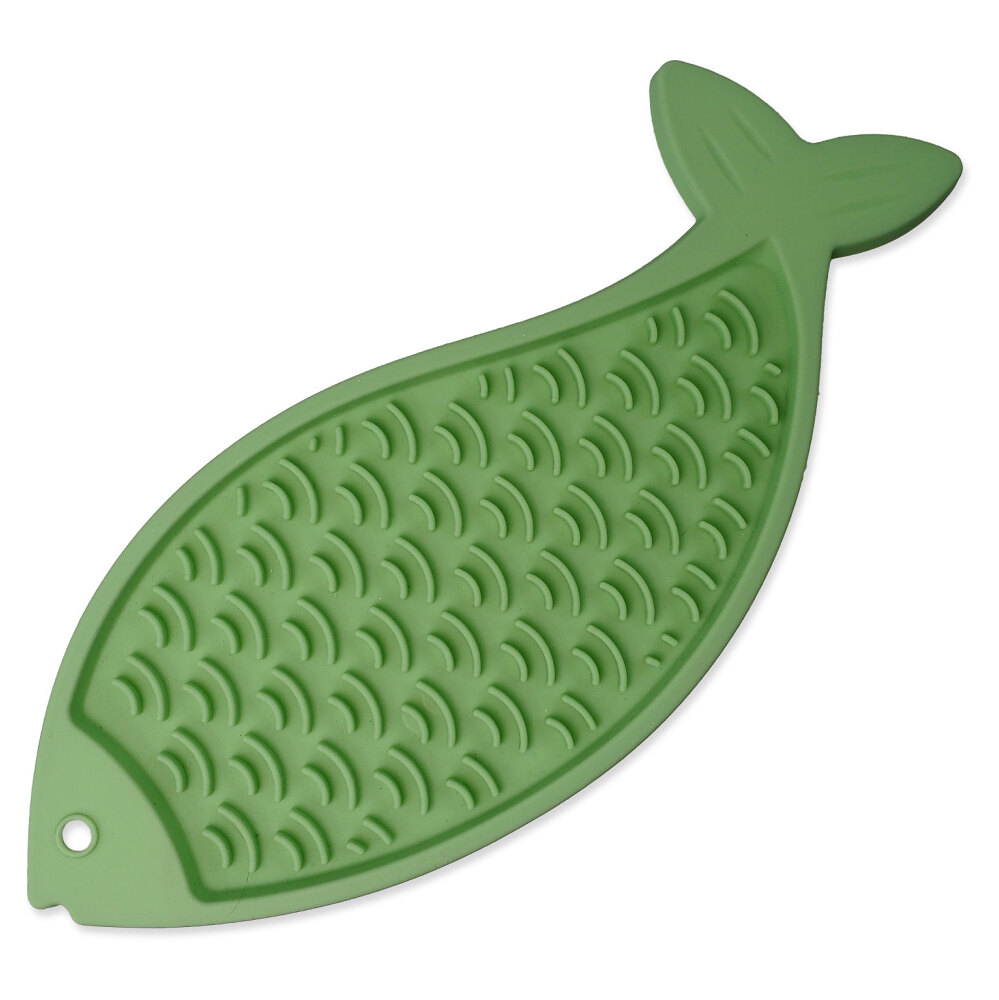EPIC PET Lick  Snack pastelová zelená lízacia ryba 28 x 11,5 cm
