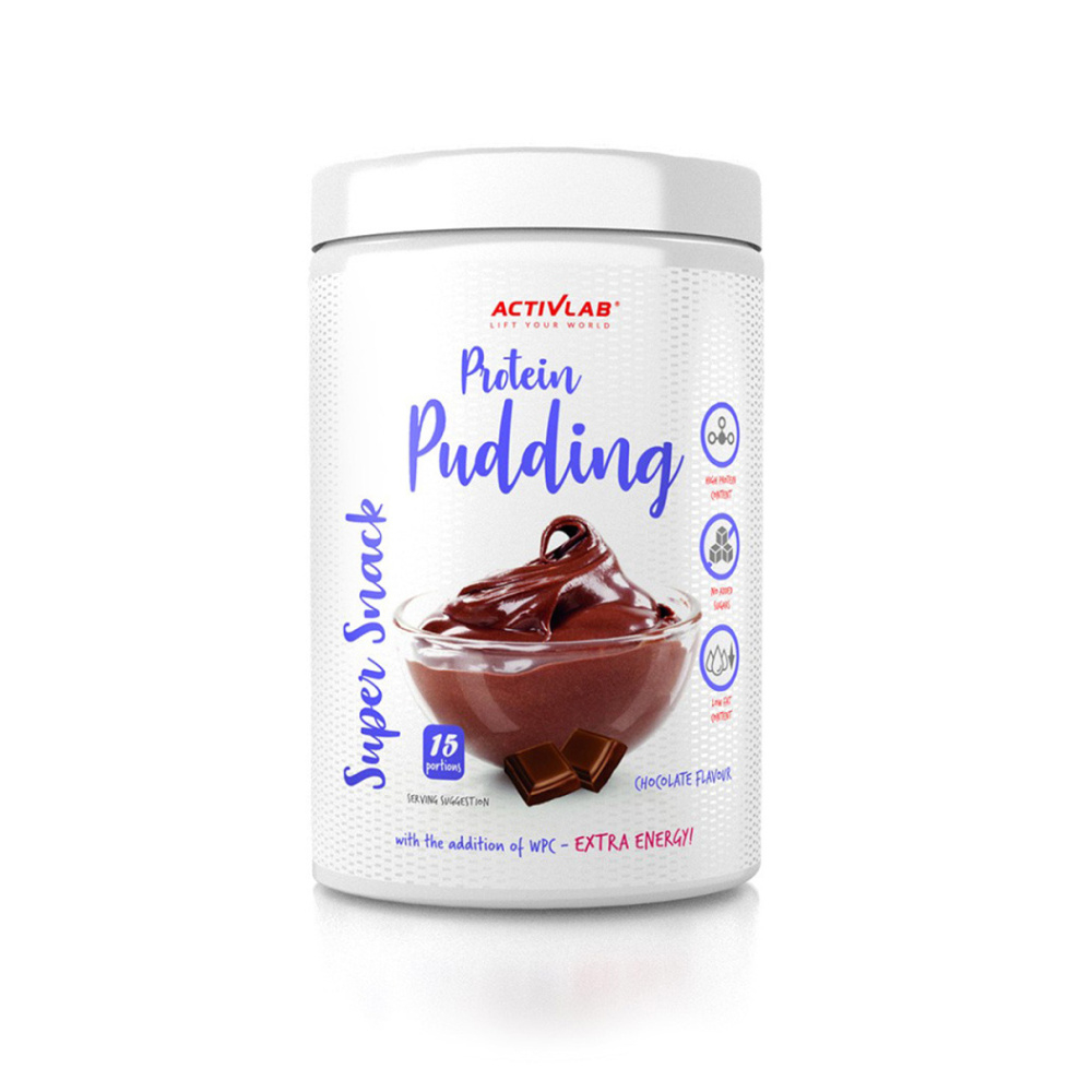 ACTIVLAB Super snack proteínový puding čokoláda 450 g
