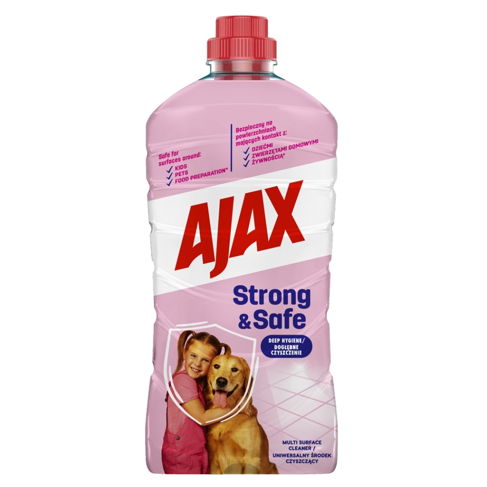 AJAX Strong  Safe viacúčelový čistiaci prostriedok 1000 ml