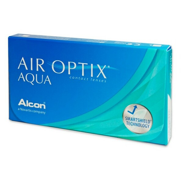 ALCON Air Optix Aqua mesačné šošovky 6 kusov, Počet dioptrií: 5, Počet ks: 6 ks, Priemer: 14,2, Zakrivenie: 8,6