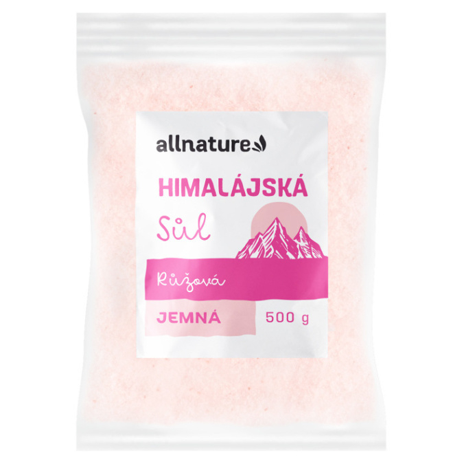 ALLNATURE Himalájska soľ 500 g