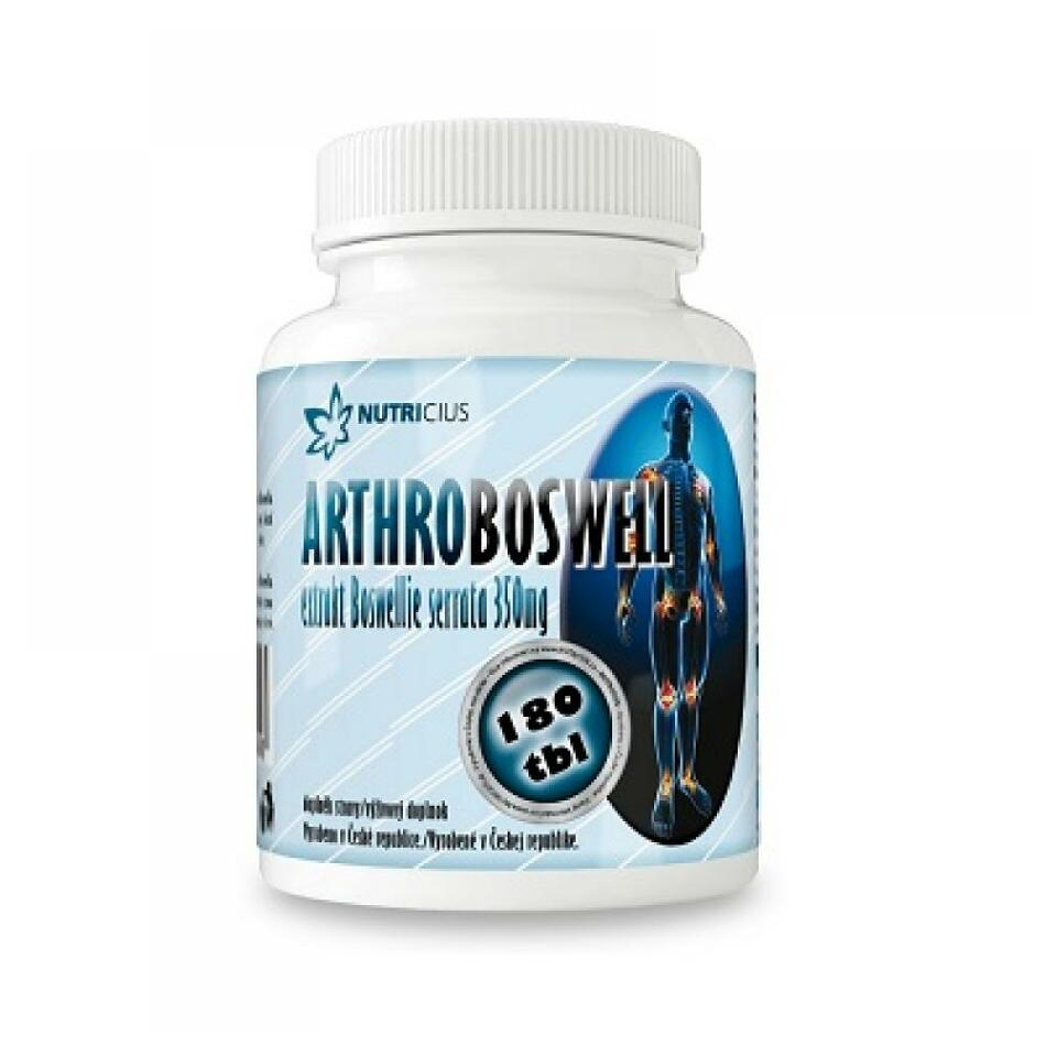 NUTRICIUS Arthroboswell 180 tabliet - Boswellia serrata 350 mg
