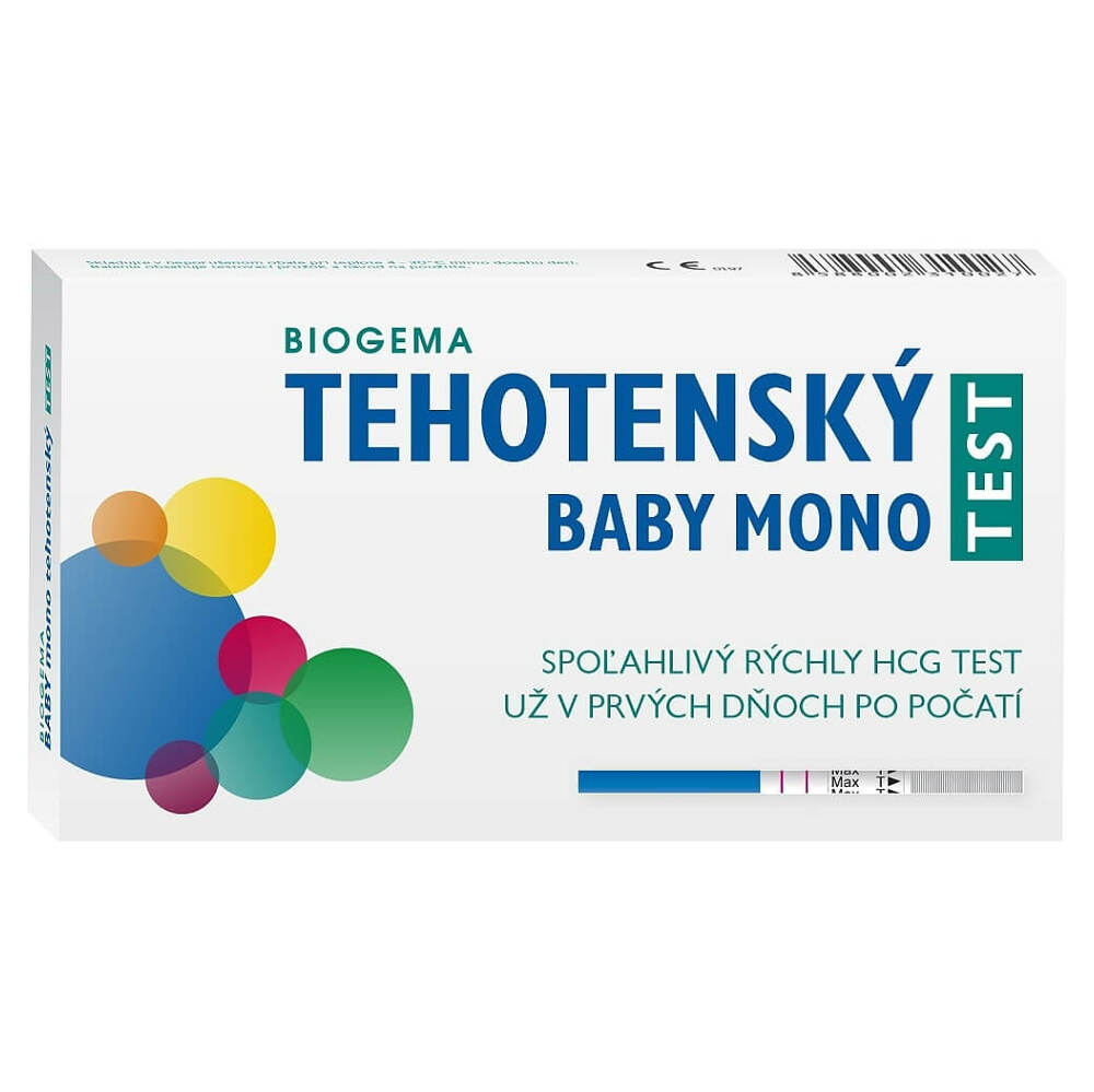 BABY TEST MONO tehotenský test prúžok 1 x 1 ks