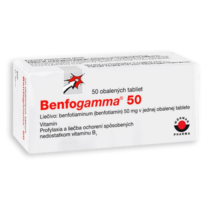 BENFOGAMMA 50 mg tablety 50 ks