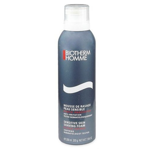 Biotherm Homme Shaving Foam Sensitive Skin 200ml (Pěna na holení pro citlivou pleť)