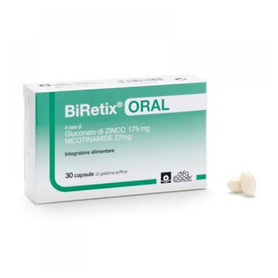 BiRetix ORAL 30 kapslí, poškodený obal