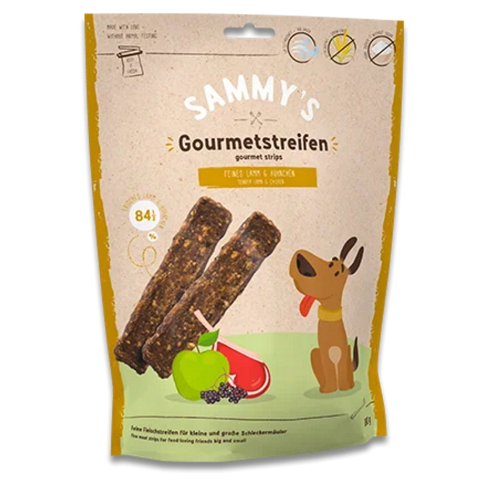 BOSCH SAMMY’S Gourmet stripes lamb  chicken pochúťka pre psov 180 g