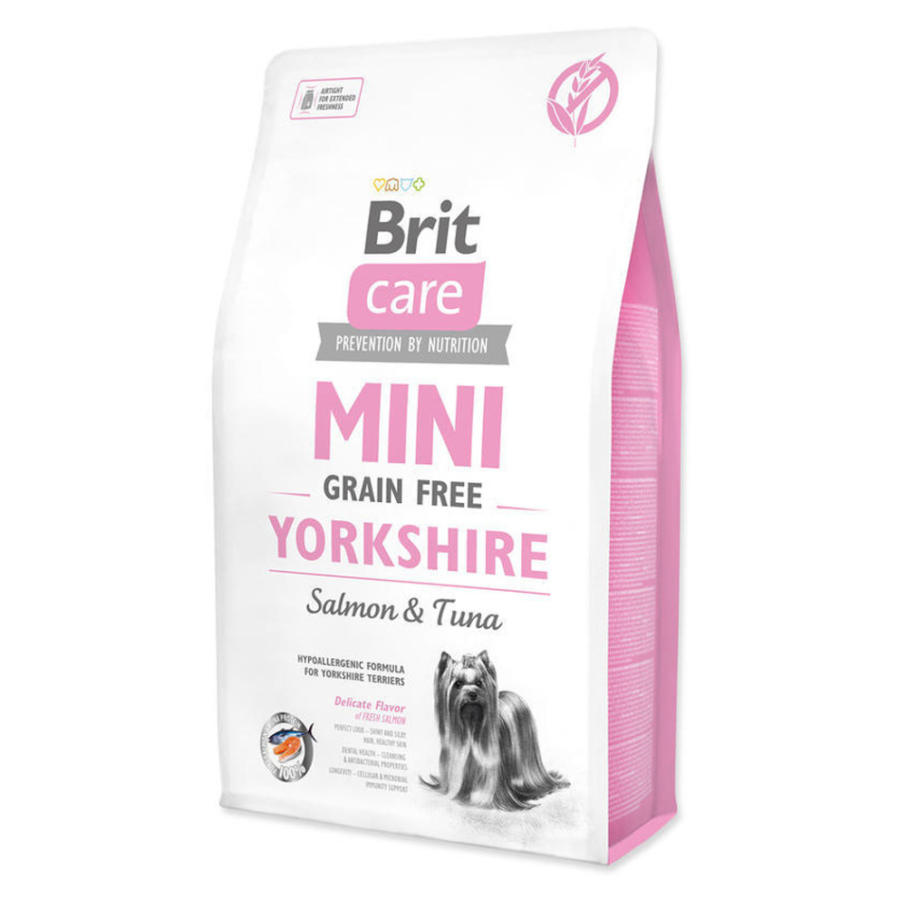 Brit Care Mini Grain Free Yorkshire granule pre psov, Hmotnosť balenia (g): 7 kg