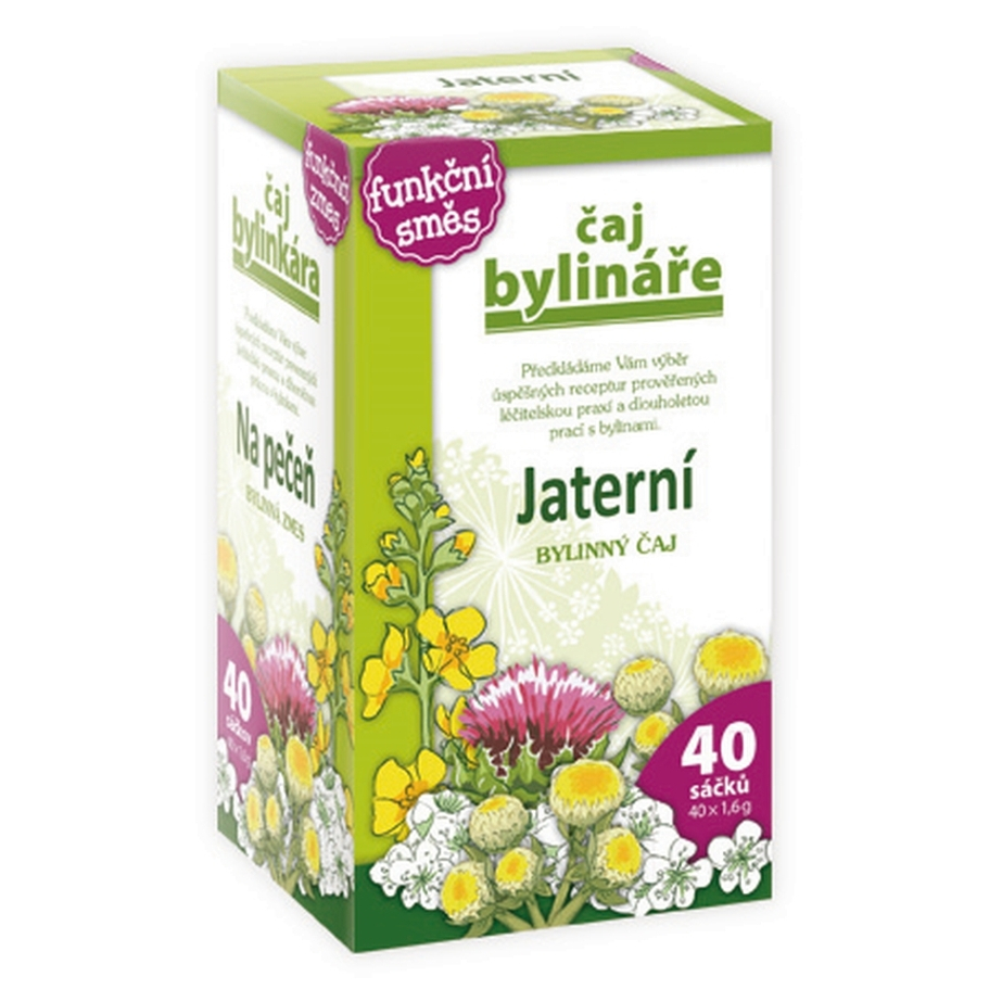 BYLINÁR Pečeňový bylinný čaj 40 sáčkov