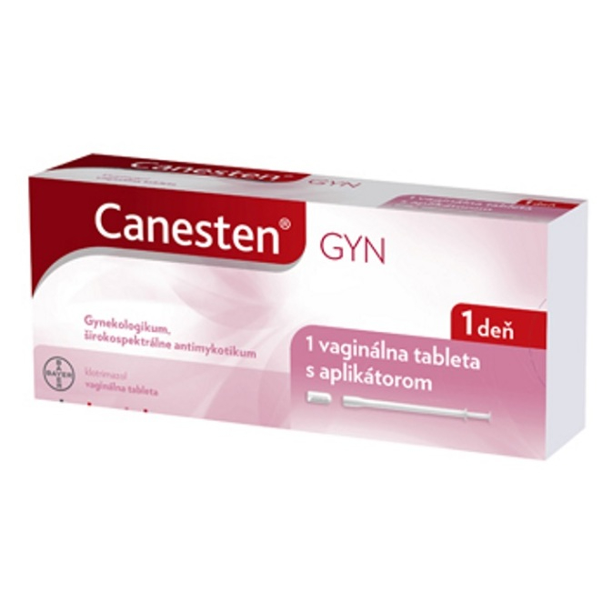 CANESTEN174; GYN 1 vaginálna tableta 500 mg