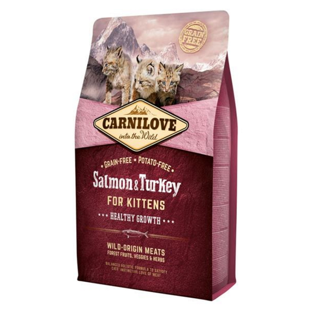 CARNILOVE Salmon  Turkey granule pre mačiatka 1 ks, Hmotnosť balenia: 2 kg