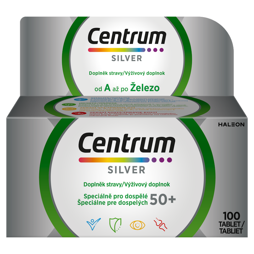 CENTRUM Multivitamín AZ silver 100 tabliet