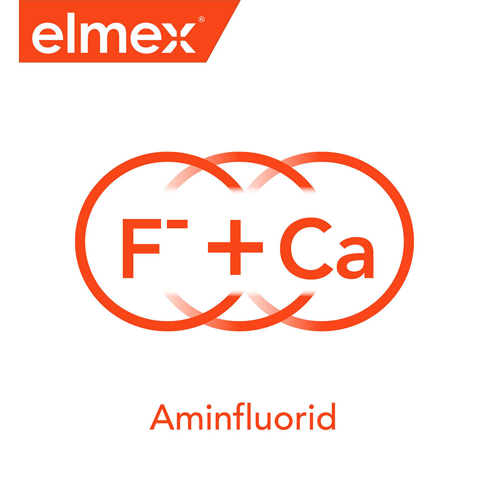 Obrázok ELMEX Caries Protection ústna voda 400 ml + Zubná pasta 75 ml (3)
