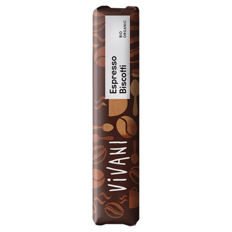 Čokoládová tyčinka s espresso náplní VIVANI 40g - BIO