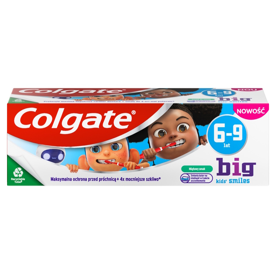 COLGATE Detská zubná pasta Kids Big Smiles pre deti vo veku 6-9 rokov
