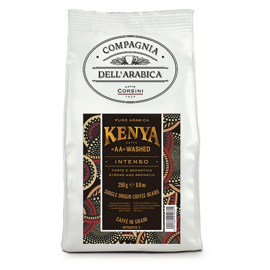 CORSINI Kenya AA Washed káva zrnková 250 g