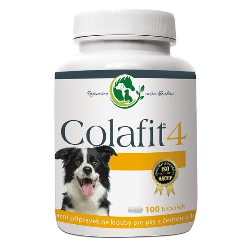 DACOM COLAFIT 4 na kĺby pre psy čiernebiele 50 kapsúl