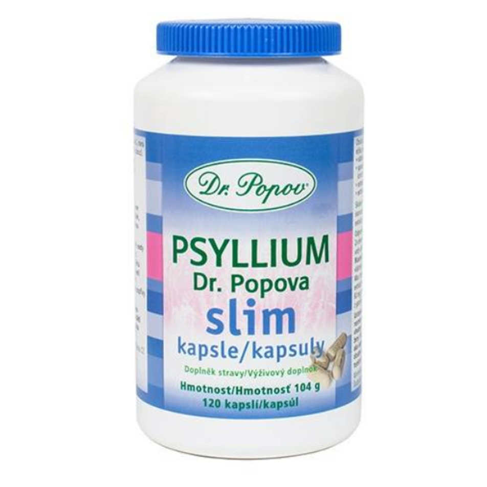 DR.POPOV Psyllium Slim 120 kapsúl