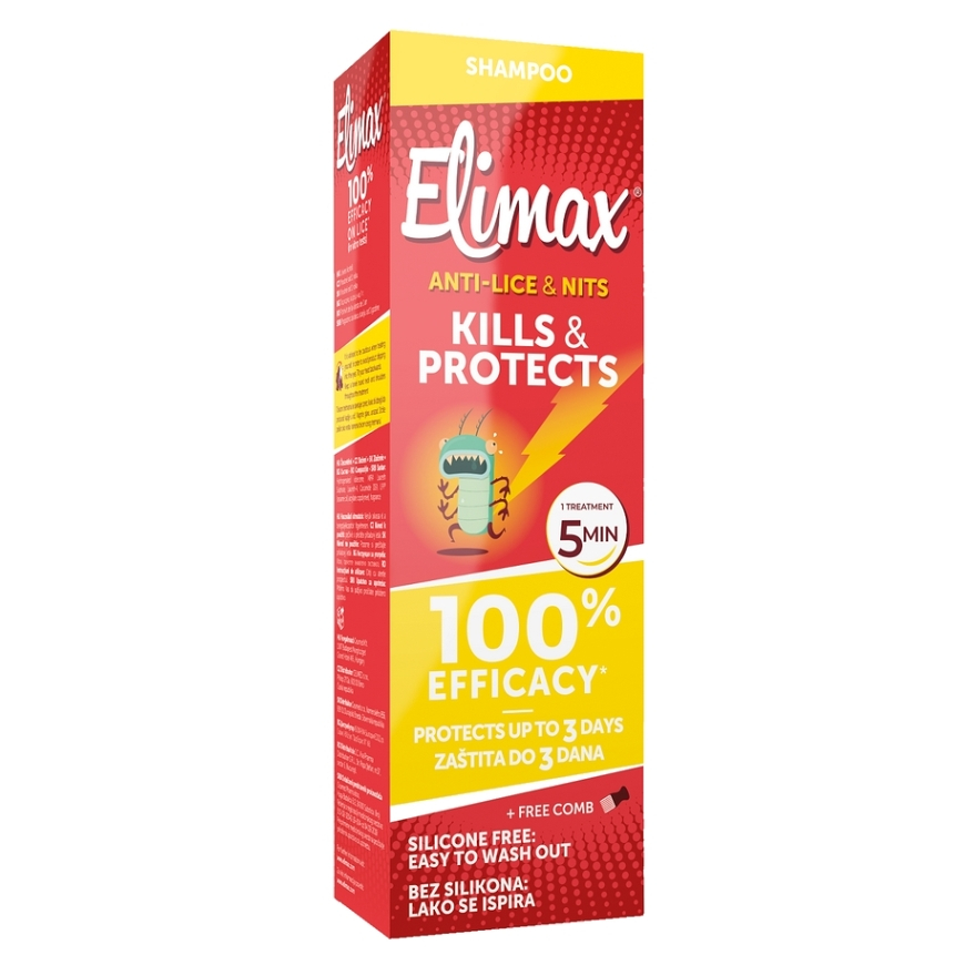 ELIMAX šampón proti všiam a hnidám 100 ml