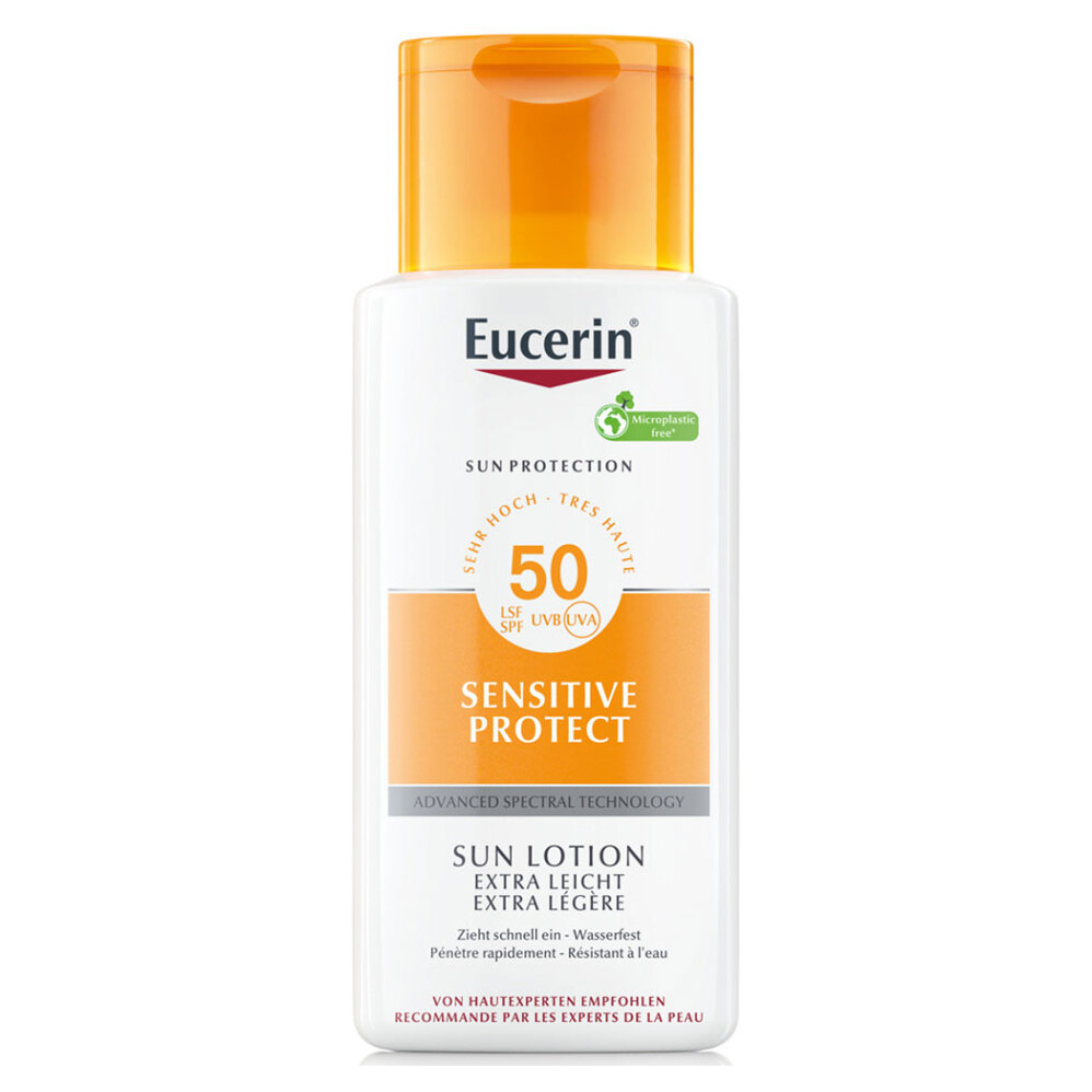 EUCERIN Sun Sensitive Protect Mlieko na opaľovanie SPF 50 150 ml