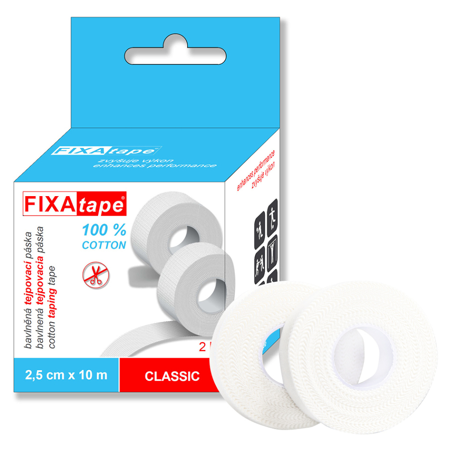 FIXAtape Classic tejpovacia páska 2.5 cm x 10 m 2 kus