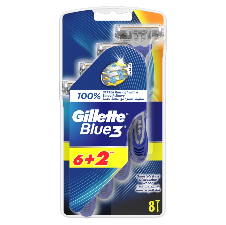 GILLETTE Blue3 holítko 6  2 ks