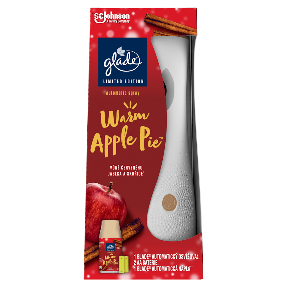 GLADE Automatic Náplň Osviežovača Warm Apple Pie 269 ml