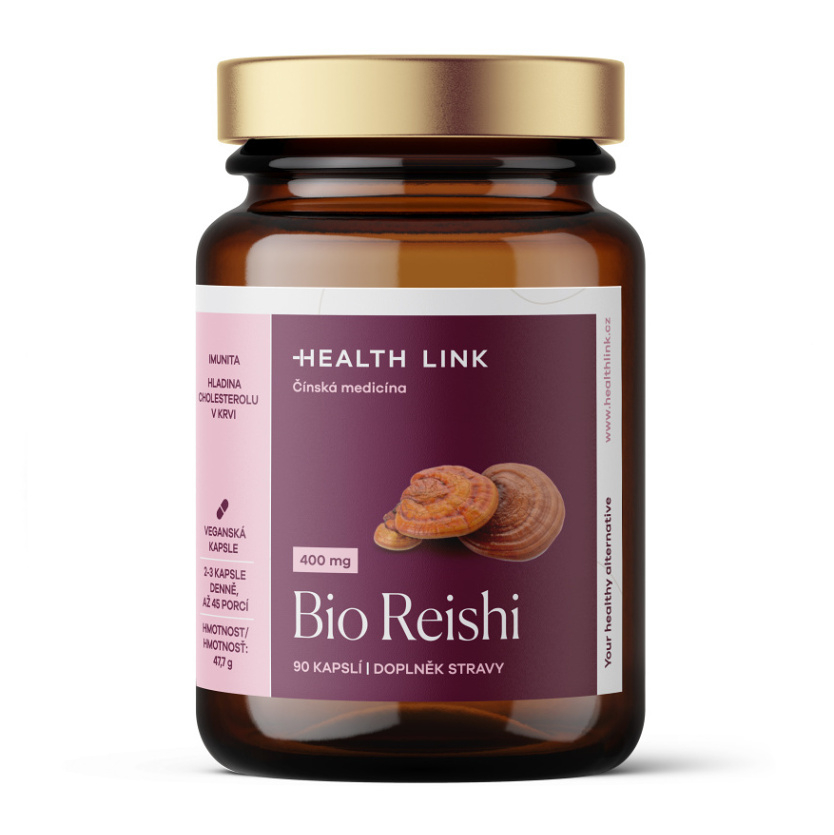 HEALTH LINK Reishi 400 mg BIO 90 kapsúl