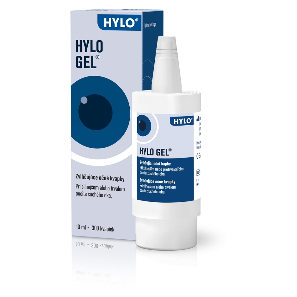 HYLO-GEL zvlhčujúce očné kvapky 10 ml