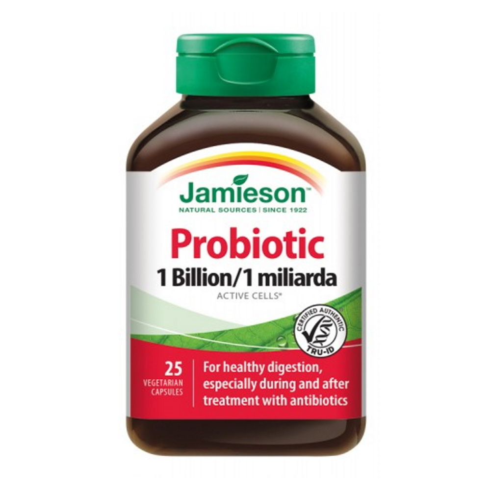 JAMIESON Probiotic 1 miliarda 25 kapsúl
