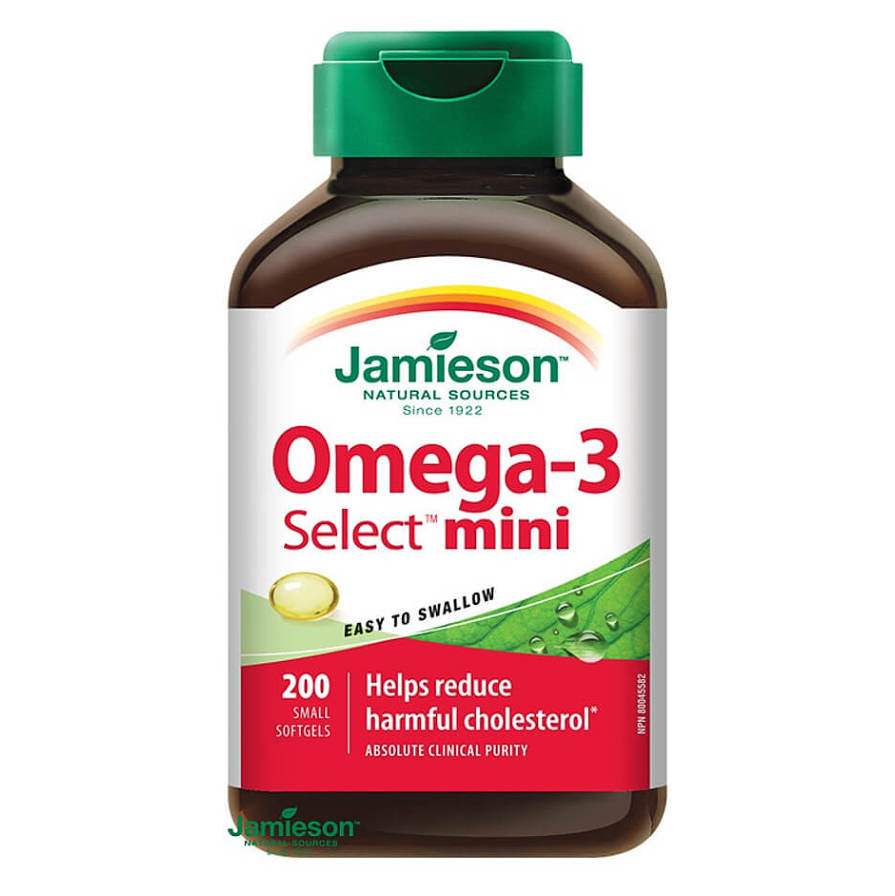 JAMIESON Omega-3 Select™ mini 200 kapsúl