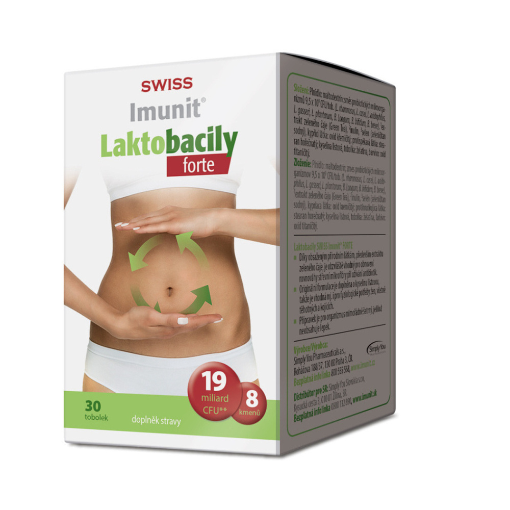 IMUNIT Swiss Laktobacily forte 30 kapsúl