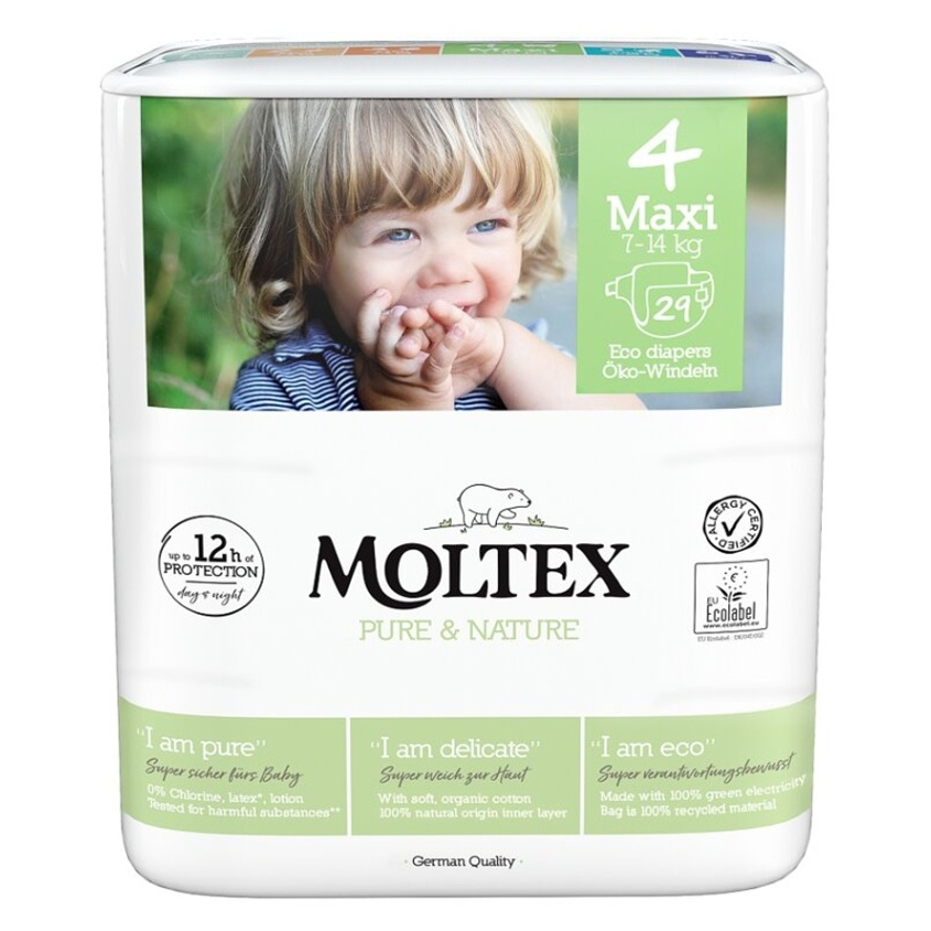 MOLTEX Pure  Nature Maxi 7-14 kg 29 ks