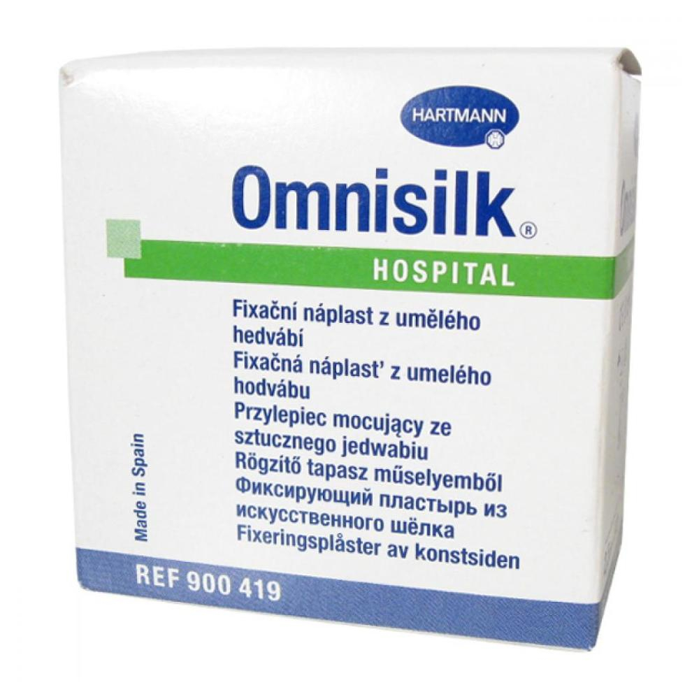 Náplasť Omnisilk biele hodváb 2.5cmx9.2m  1ks