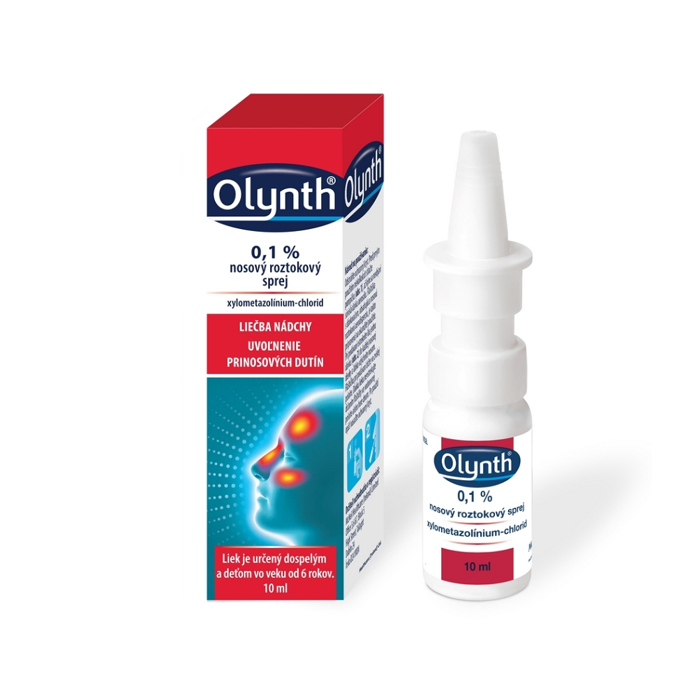 OLYNTH 0,1  percent Nosový roztokový sprej 10 ml