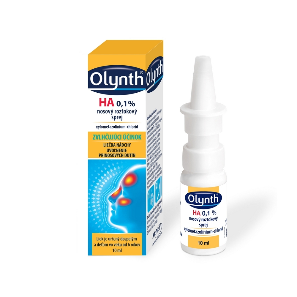 OLYNTH HA 0,1  percent Nosový roztokový sprej10 ml